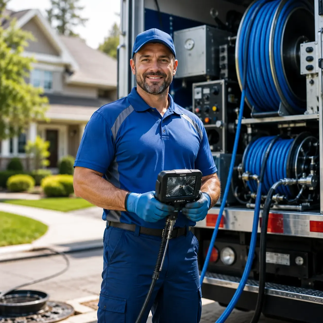 Local outdoor drain cleaning specialists in Westgate, IA